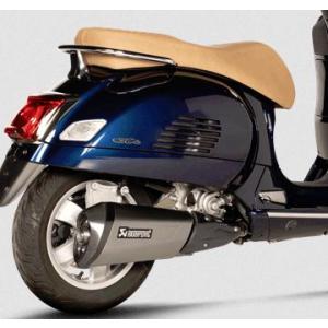 ベスパ GTS300 RACING SS スリップオンマフラー (ステンレス/ブロンズ