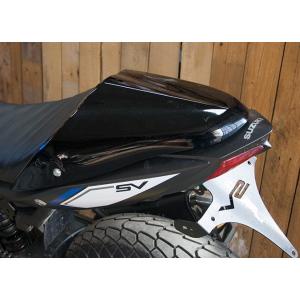 SV650 シート　C-RACER　ブラウン C-RACER シート ブラウン SV650 16- : モトパーツ バイク