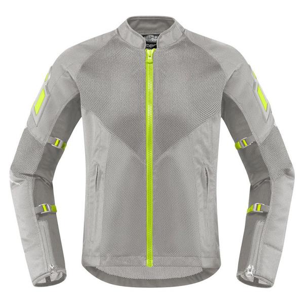 ICON レディース メッシュAF ジャケット グレー