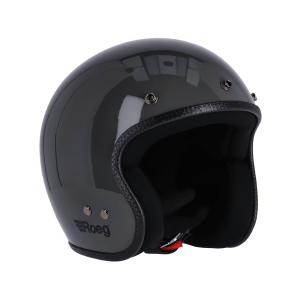 Roeg x 13-1/2 ジェットヘルメット ファイヤーパターン ゴールド
