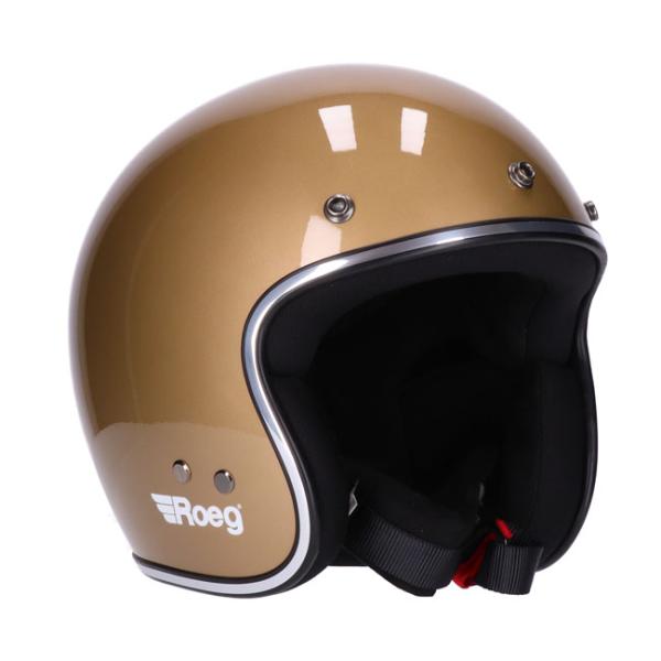 Roeg JETT ヘルメット メタリック・サンド（ゴールド）