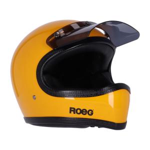 Roeg Peruna モトスタイルヘルメット サンセット・イエロー｜motoparts