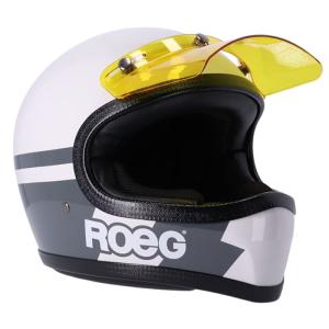 Roeg x 13-1/2 ジェットヘルメット メタリック・ブルー : モトパーツ