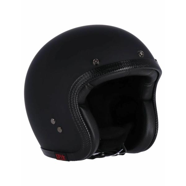 Roeg x 13-1/2 ジェットヘルメット マットブラック