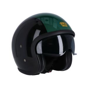 Roeg x 13-1/2 ジェットヘルメット メタリック・ブルー : モトパーツ