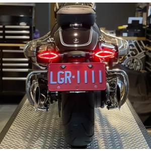 BMW R18 ステンレス サイドマフラーガード ダブルシート用 DK design