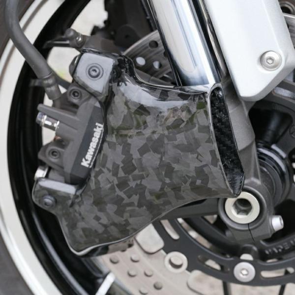 Z900RS NINJA1000SX フロントキャリパーダクトカバー 左右セット ドライカーボン S...