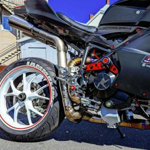 ヨシムラUSA R-77 レース カーボン/ステンレス フルエキゾースト