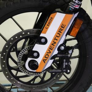KTM 390アドベンチャー フロントサイドカウル ブラック C-RACER