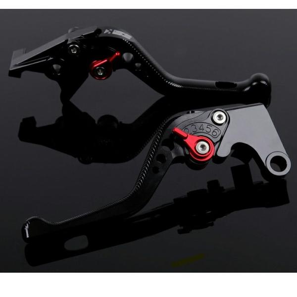 Z900RS ZX-6R アジャストレバー 3Dショート ブラック SPEEDRA