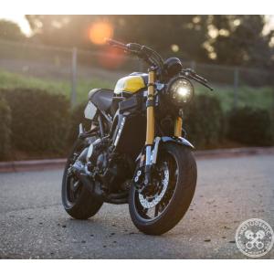 MOTODEMIC ７インチ Adaptive LEDヘッドライト ブラック ヤマハ XSR900｜motoparts