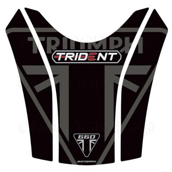 モトグラフィックス タンクパッド ユニオンジャック トライアンフ TRIDENT660