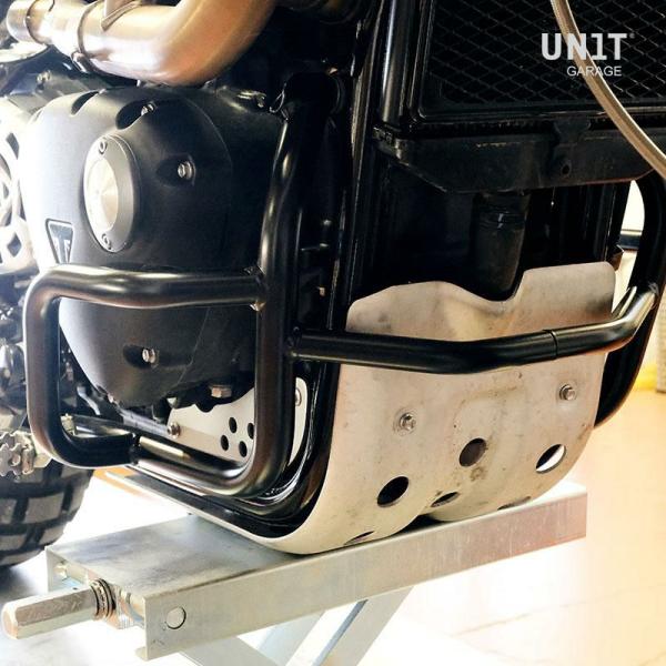 スクランブラー1200 XC/XE エンジンガード ブラック UNIT GARAGE