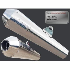 Zard マフラー N.2コニカルスリップオン レース トライアンフ スピード