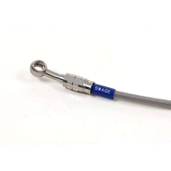 PLOT スウェッジラインPRO Fホースキット トライピース ステン/クリア NINJA1000