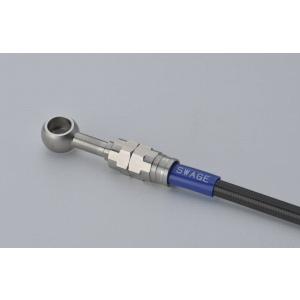 PLOT スウェッジラインPRO フロントホースキット バイピース ステン/ブラック CB400SF