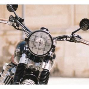 トライアンフ 空冷 ボンネビル/スラクストン ヘッドライトグリル 「サンタマリア」 タマリット OL...