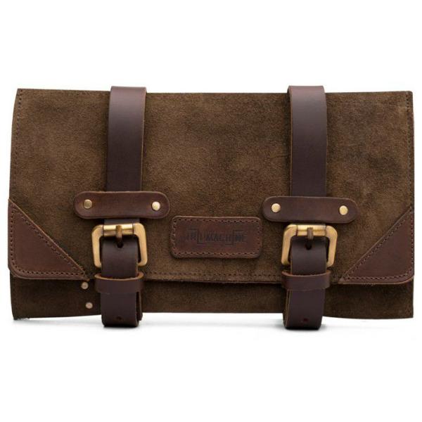 TRIP MACHINE(トリップマシン) ツールバッグ スエード タバコブラウン