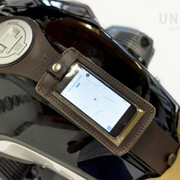 タンクスマホポーチ ブラウン UNIT GARAGE