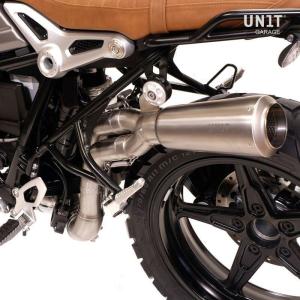 BMW RnineT フルエキゾースト マフラー シルバー FCRオリジナル