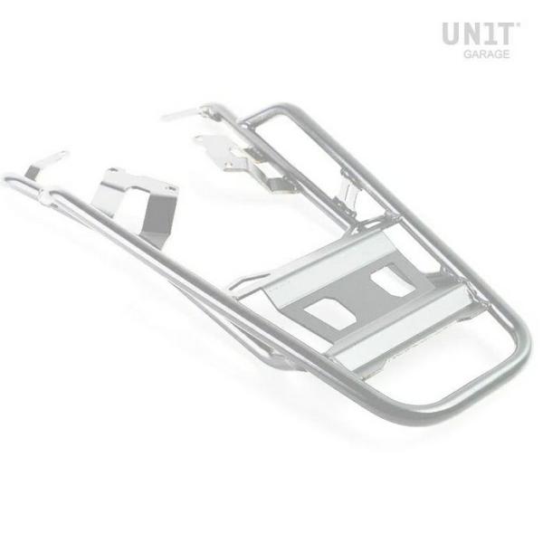 BMW RnineT リアキャリア ラック &amp; タンデムグリップ ロング シルバー ユニットガレージ