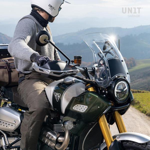 Triumph Scrambler 1200XC、1200XE サイドパネル/ウィンドスクリーンキッ...