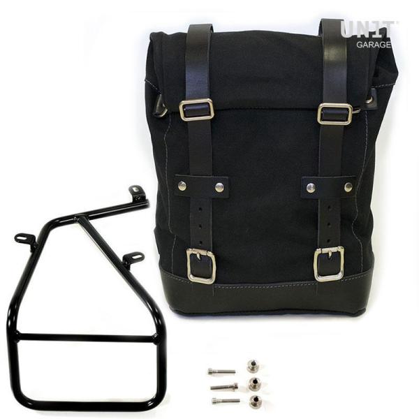 UNIT GARAGE (ユニットガレージ) サイドバッグ キャンパス地 BMW RnineT ブラ...