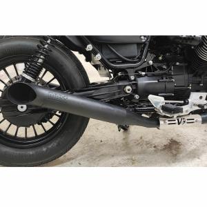 MIVV ミヴ GHIBLI BLACK スリップオンマフラー V9 BOBBER ROAMER