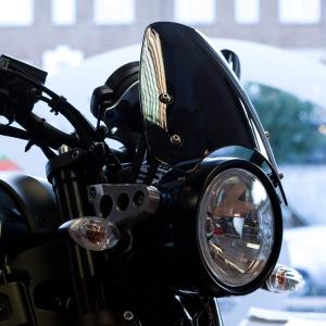 XSR700 フライスクリーン（スモーク）　未使用品　バイク XSR700 2022〜 スクリーン クラシックS3 ライトスモーク Dart