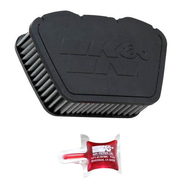 K&amp;N ハイフロー・エアフィルター エアクリーナー ヤマハ XVS1300 V-Star/ストライカ...