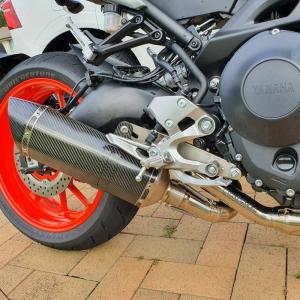空冷ボンネビル T100/スラクストン900 フルエキゾーストマフラー ZARD