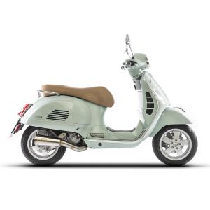ステンレス製ツインパイプマフラー　ラージボディ　ベスパ　vespa ヴィンテージ ステンレス製ツインパイプマフラー ラージボディ ベスパ vespa