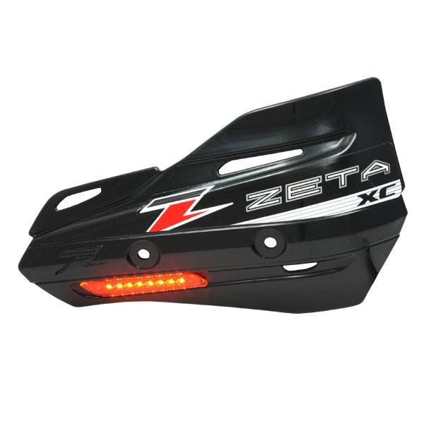 ジータ(ZETA) XCフラッシャープロテクター オレンジレンズ ブラック ZE72-3406