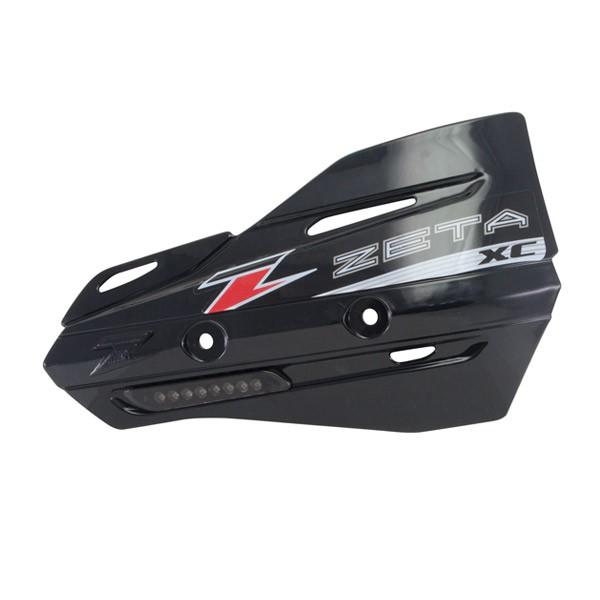 ジータ(ZETA) XCフラッシャープロテクター スモークレンズ ブラック ZE72-3506