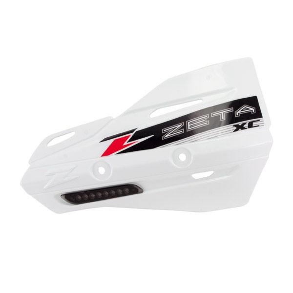 ジータ(ZETA) XCフラッシャープロテクター スモークレンズ ホワイト ZE72-3510