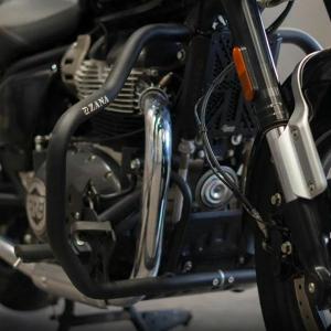 ロイヤルエンフィールド ショットガン650 ヘイゴンリヤサスペンション