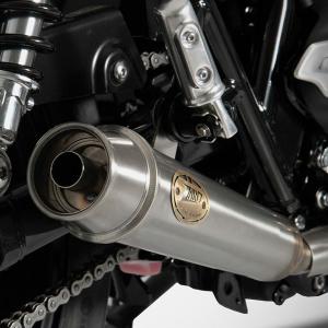 ボンネビル T100/T120 Racing スリップオンマフラー (ステンレス) ZARD｜motoparts