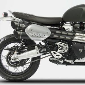 スクランブラーXE/XC 1200 スリップオン 2-1 マフラー FRANK