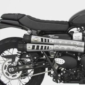 ブリティッシュカスタム　ショットガンマフラー　ストリートスクランブラー British Customs BC X エンパイア ショットガンマフラー