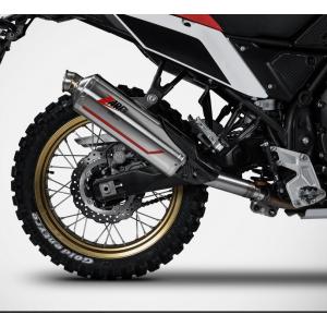 テネレ700 (19-26) AKRAPOVIC スリップオンマフラー (JMCA認証) チタン