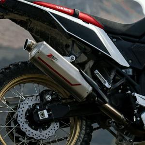 ヤマハ テネレ700 スリップオンマフラー(JMCA認証) チタン AKRAPOVIC