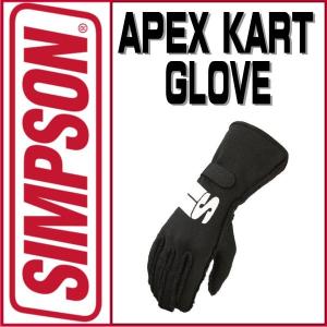 シンプソン　USA SIMPSON　四輪用　グローブ　APEX KART GLOVE｜motopartsjapan