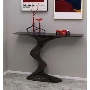 高級サイドテーブル コンソールテーブル 玄関テーブル 花台 電話台アンティーク調