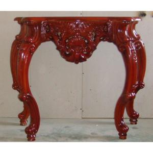 高級サイドテーブル コンソールテーブル玄関テーブル花台 電話台 アンティーク調