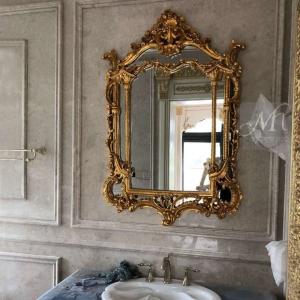 高級感豪華鏡 アンティーク調 壁掛け鏡 壁掛け...の詳細画像4