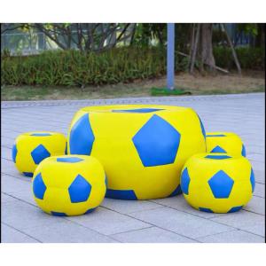 サッカー テラス用 テーブル&チェア4脚5点セッ...の商品画像