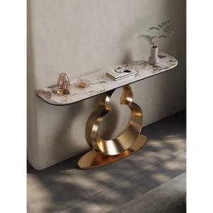 高級サイドテーブル コンソールテーブル 玄関テーブル 電話台 アンティーク調