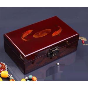 高級感 漆器 天然シェル 木製 純手作り製作 ジュエリーボックス宝石箱