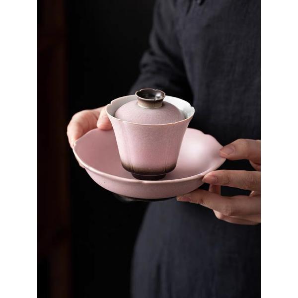 蓋碗　茶杯セット おしゃれ　耐熱磁陶器製の中国茶器 1客