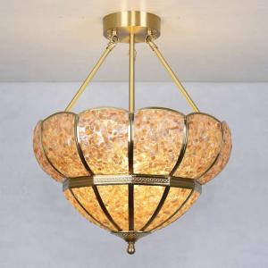 高級水晶ペンダントライト銅 洋風照明．シャンデリア．北欧デザイン 電源直結タイプ